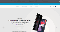 Desktop Screenshot of oneplus.com